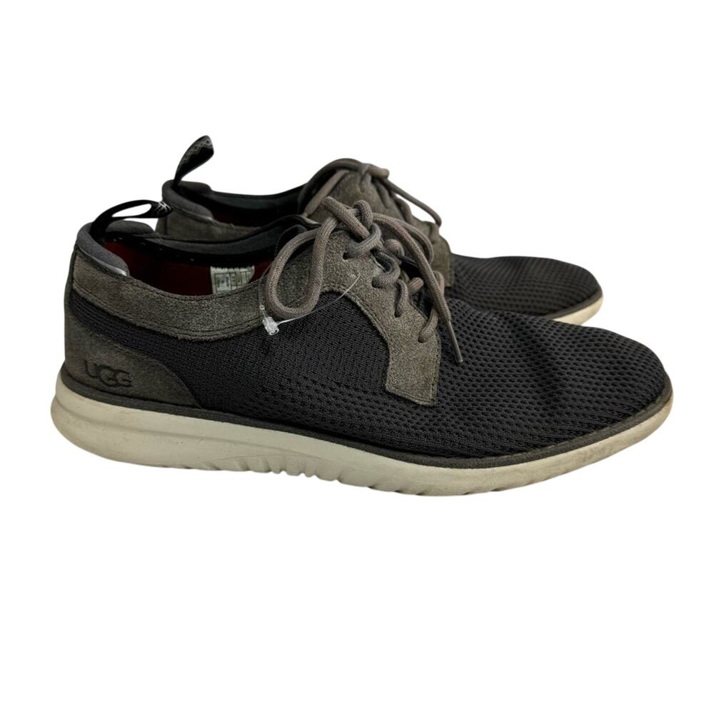 Uggs Men’s Suede Knit Oxford Shoes sz 8.5 # H793